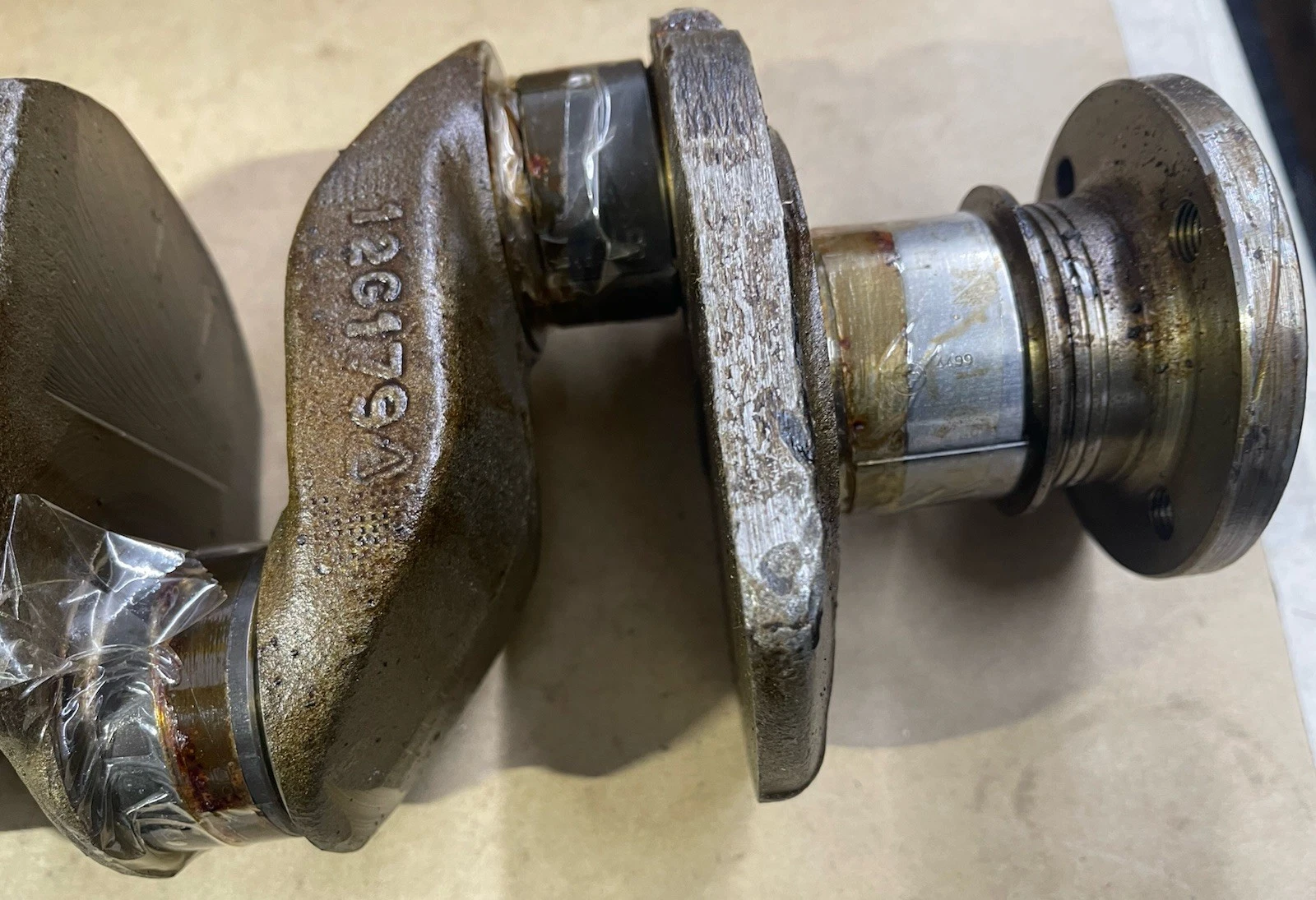 
								38G 319 AUSTIN HEALEY SPRITE MK II & MG MIDGET MK I 10CG MODELS CRANKSHAFT full									